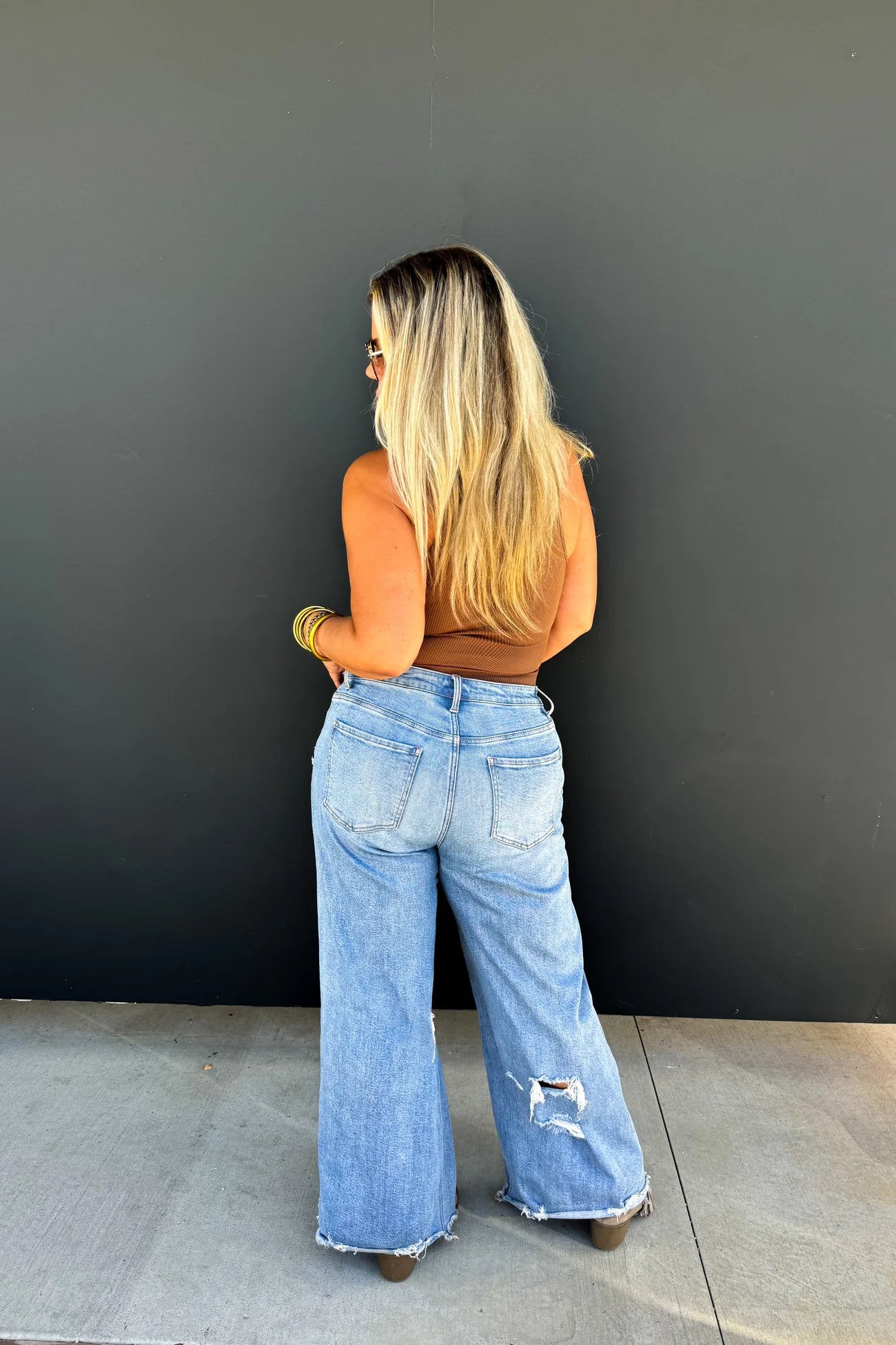 ***PREORDER*** Drew Distressed Dad Jeans