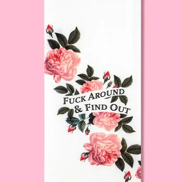 Fuck Around and Find Out Kitchen Towel - Dishtowel