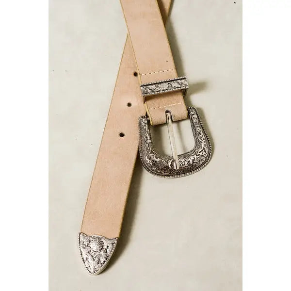Classic Western Designed Buckle Belt