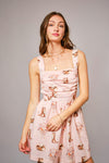 Blue B Western Dream Ruched Mini Dress