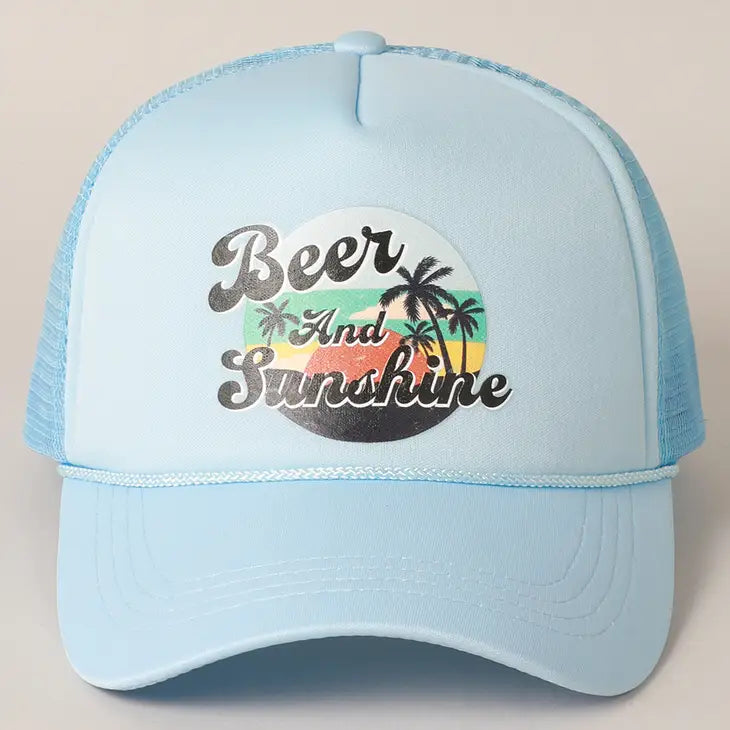 Summer Vibe Foam Trucker Cap