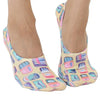 No-Show Liner Socks - Sardine Cans - Cream