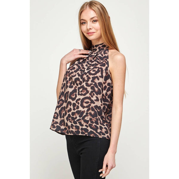 Wild Side Halter Top