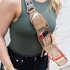 Zip & Clip RFID Strap - Blush & Cactus
