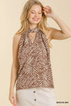 Mocha Safari Top - Blush & Cactus