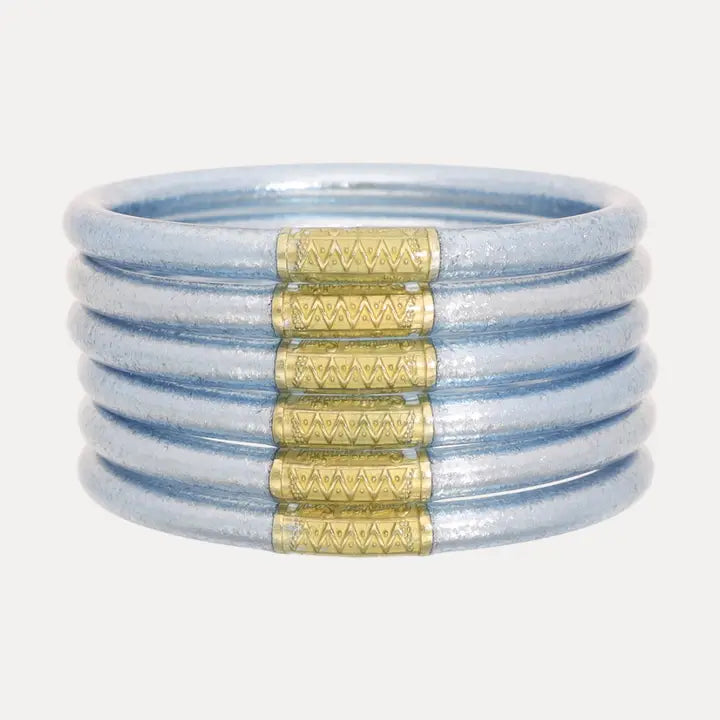 BudhaGirl Celeste All Weather Bangles® (Awb®) - Set of 6