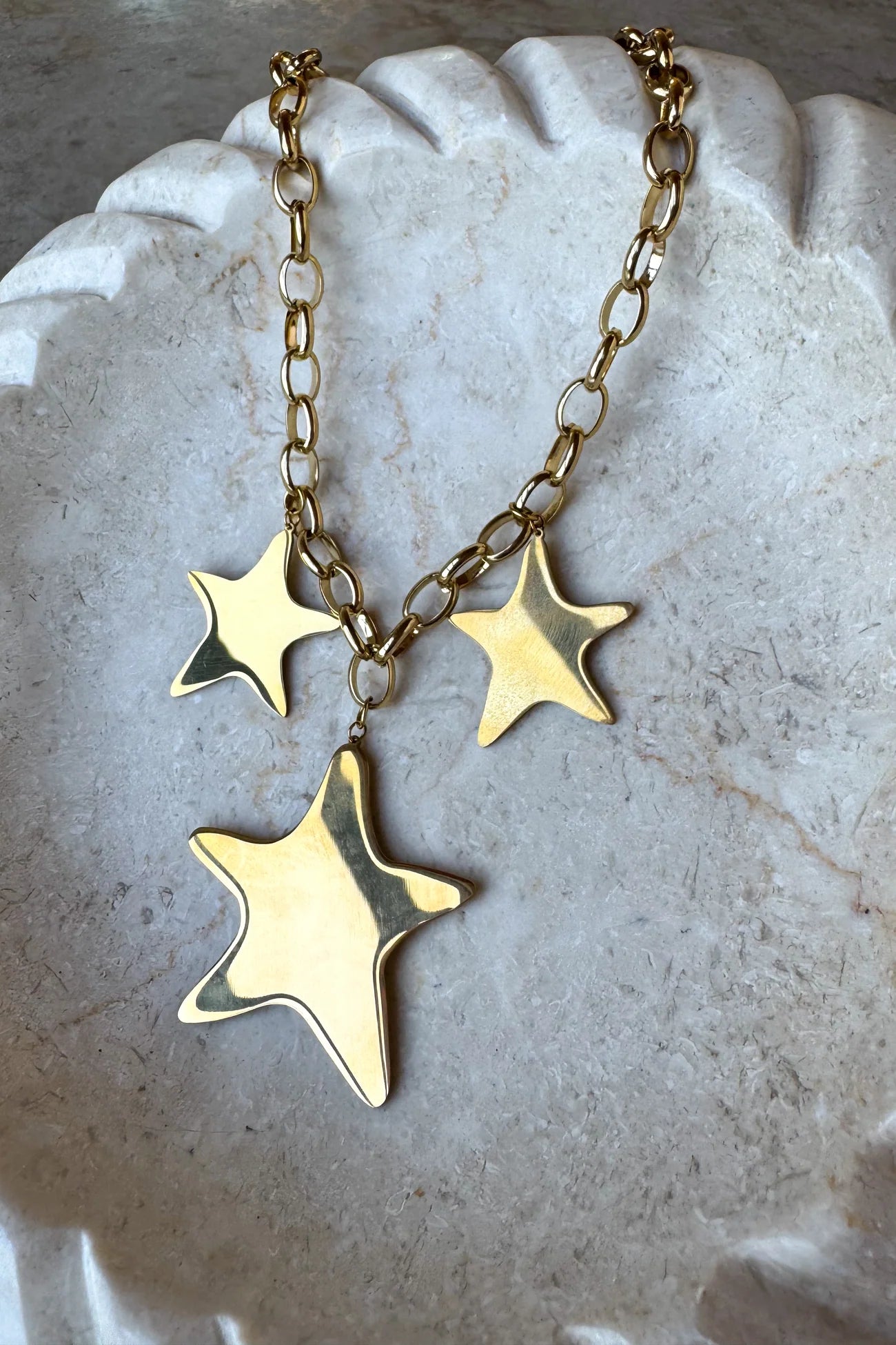 You're A Star Charm Necklace - 3 Stars Style