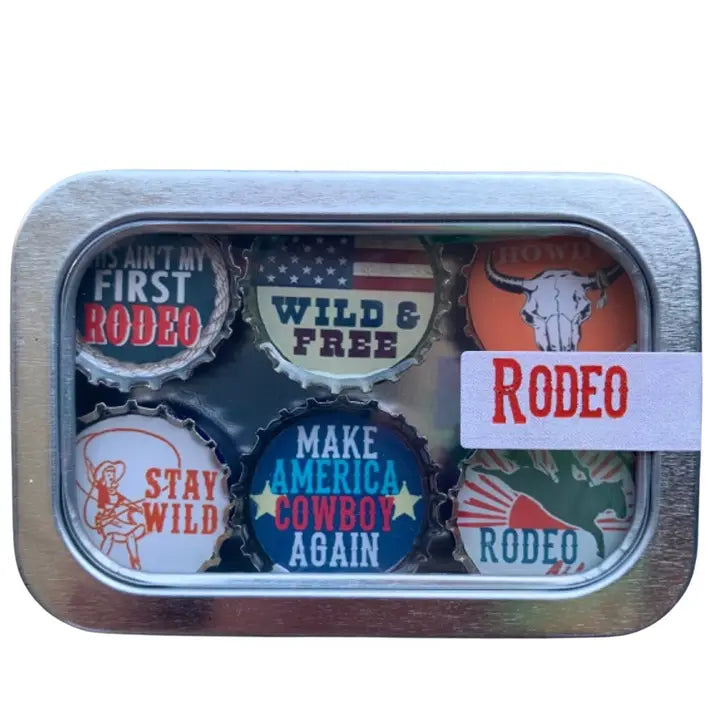 Rodeo Magnets - Western Deco, Handmade & Eco-Friendly