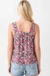 Pink Blooming Beauty Tank - Blush & Cactus