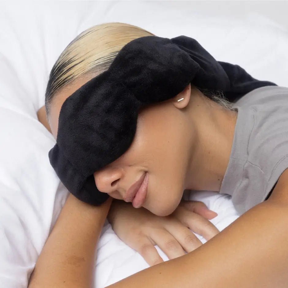 Onyx Weighted Sleep Mask - Eye Mask - Blush & Cactus