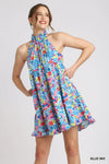 Blue Meadow Bloom Dress - Blush & Cactus