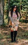 PINK BAG HALLOWEEN Boujee Skull Scoop Tee