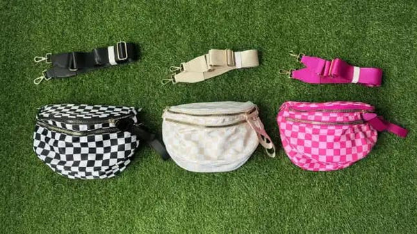 Kaydee Lynn Check Bum Bag