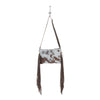Fractional Leather & Hairon Bag