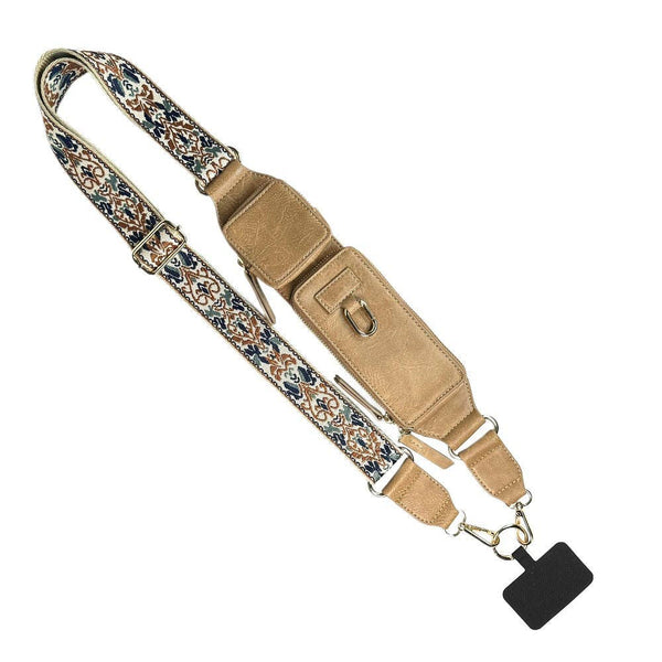 Zip & Clip RFID Strap - Blush & Cactus