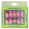 PaintLab Pink Tips Press - On Nails - Blush & Cactus