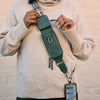 Zip & Clip RFID Strap - Blush & Cactus