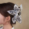 Paisley Boho Vintage Hair Claw Clips