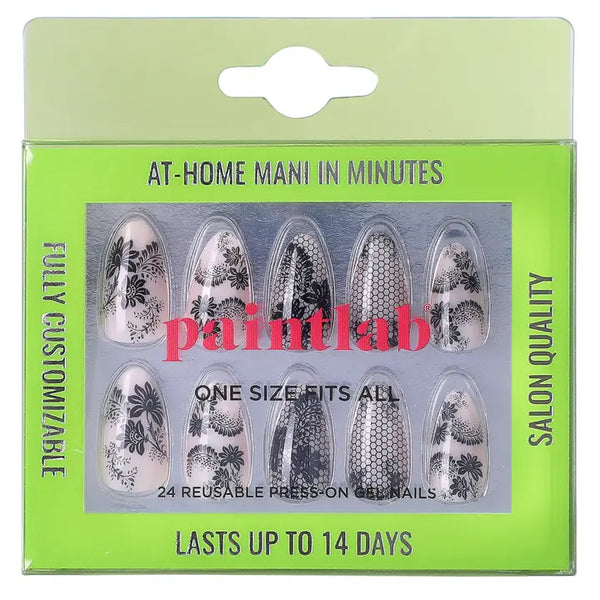 PaintLab Lacey Press-On Nails