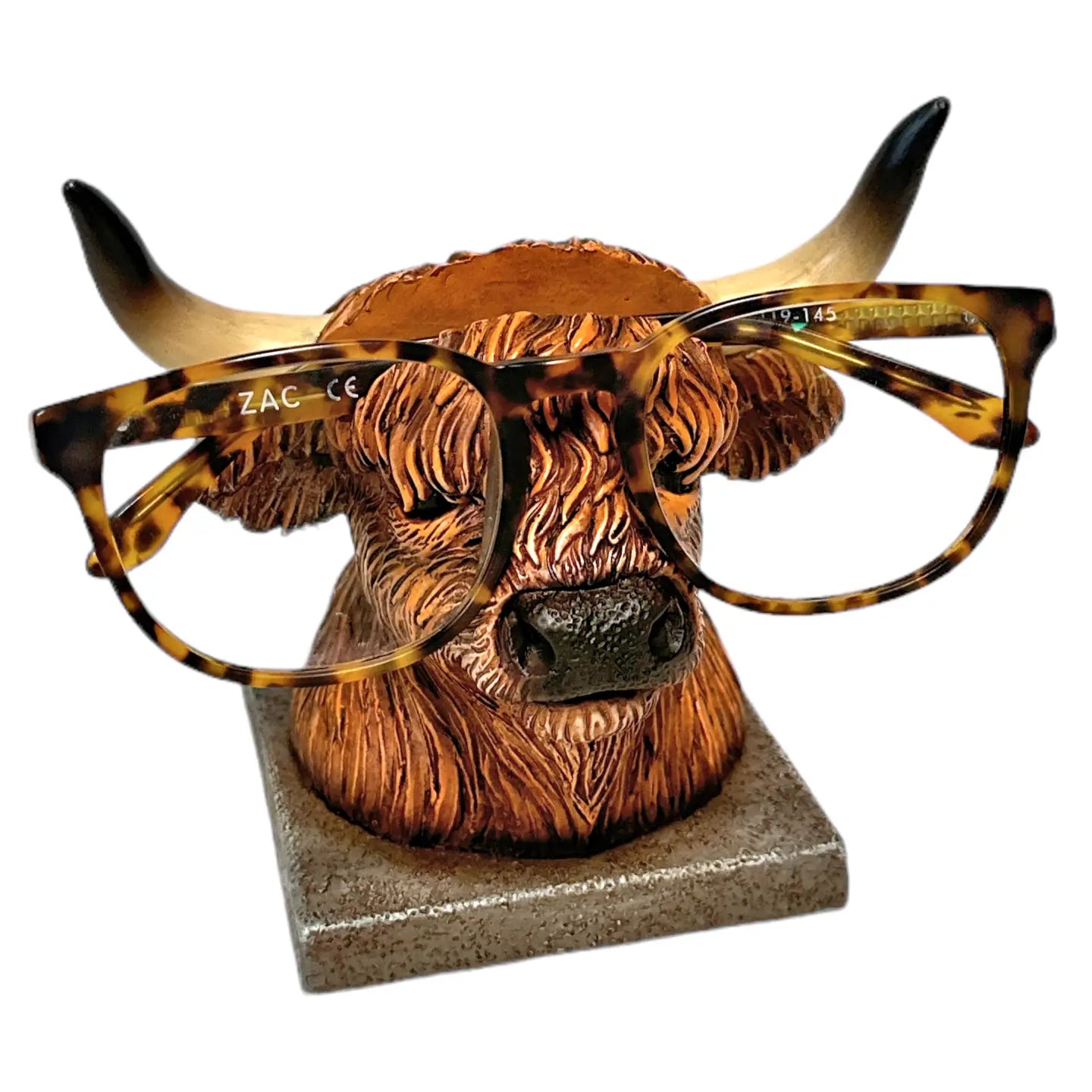 Highland Cow Eyeglasses Holder