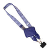 Clip & Go Strap w/RFID Pouch Diamond Pattern - Blush & Cactus