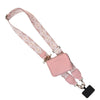 Clip & Go Strap w/RFID Pouch Diamond Pattern - Blush & Cactus