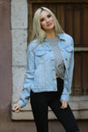 Angie Tencel Denim Jacket Classic