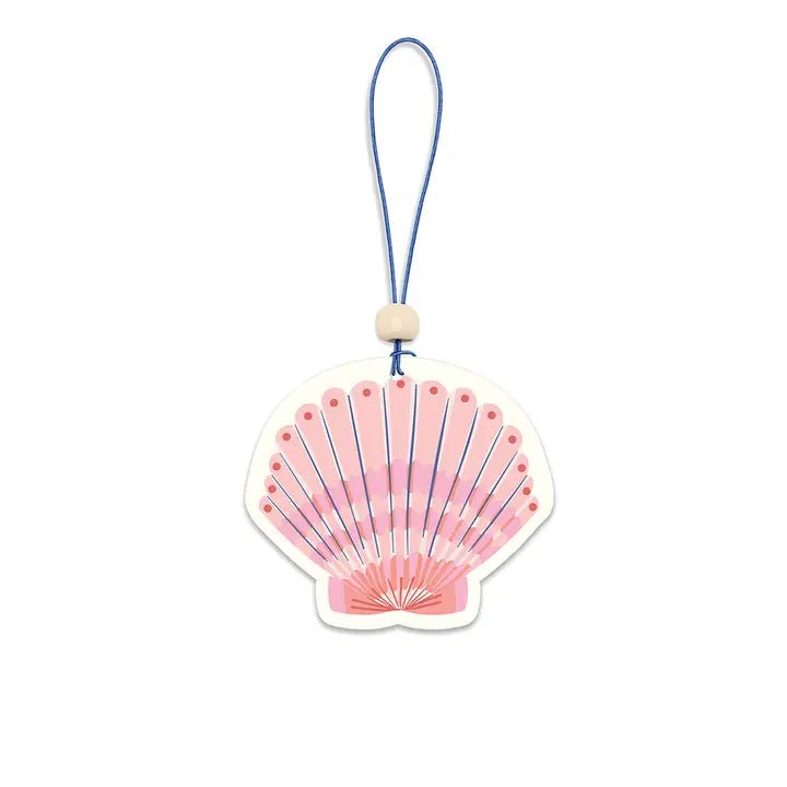 Pink Seashell Car Air Fresheners - Blush & Cactus