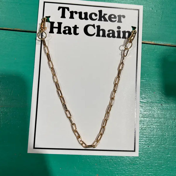 Small Paperclip Trucker Hat Chain - 2 Colors