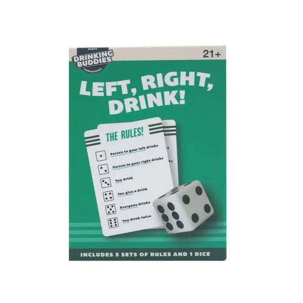Left Right Drinking Game - Blush & Cactus