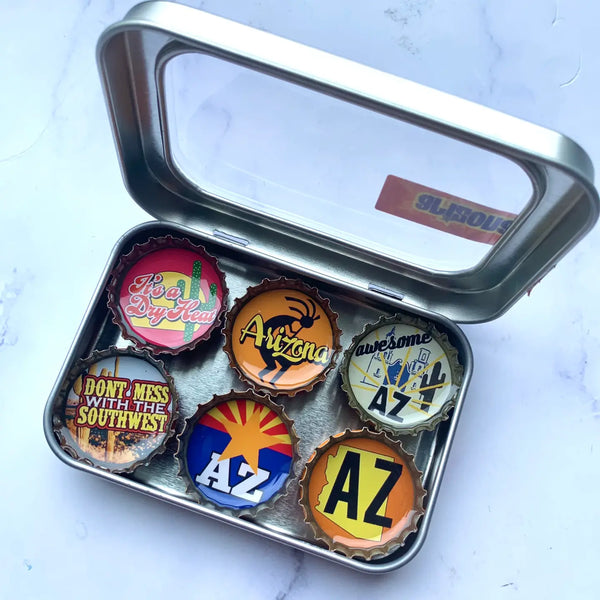 Arizona Magnets - Handmade & Eco - Friendly - Blush & Cactus