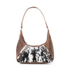 Myra Redrock Vale Embossed Leather Bag in Tobacco