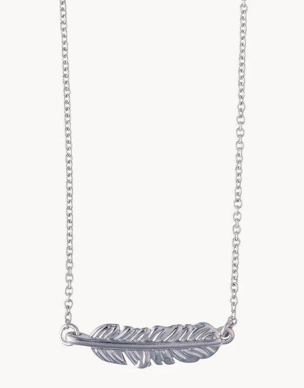 Sea La Vie Necklace Follow Your Dreams/Feather