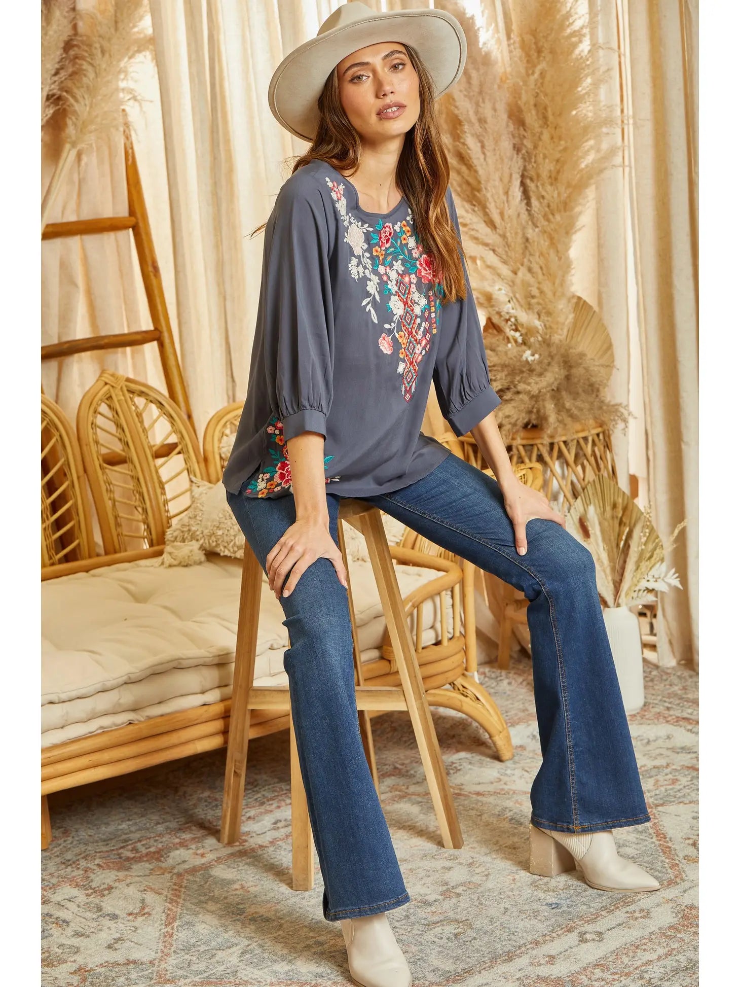 SALE Savanna Jane Wild In Bloom Top