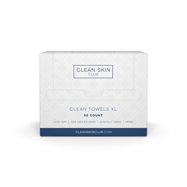 Clean Skin Club Clean Towels XL 50 Count