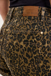 Judy Blue Hw R.m. Cut Off Leopard Print Short