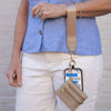 Clip & Go Strap with Pouch - Neutral Collection - Blush & Cactus