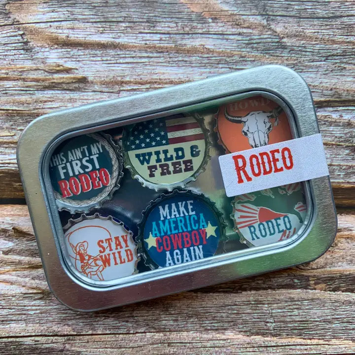 Rodeo Magnets - Western Deco, Handmade & Eco-Friendly