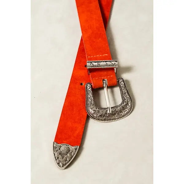 Classic Western Designed Buckle Belt