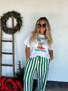 **PREORDER**  Christmas Vertical Vibes Stripe Pants