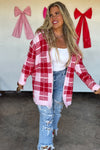 **PREORDER** ARRIVES EARLY JANUARY 🩷❤️VALENTINES CLOUD CARDIGAN - Blush & Cactus