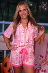 GIGI The Ghost Ruffle Pajama Set