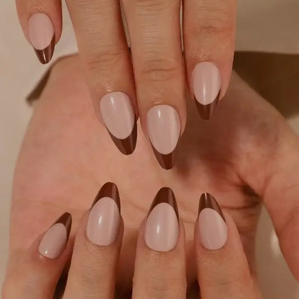 PaintLab Chocolate Tips Press-On Nails