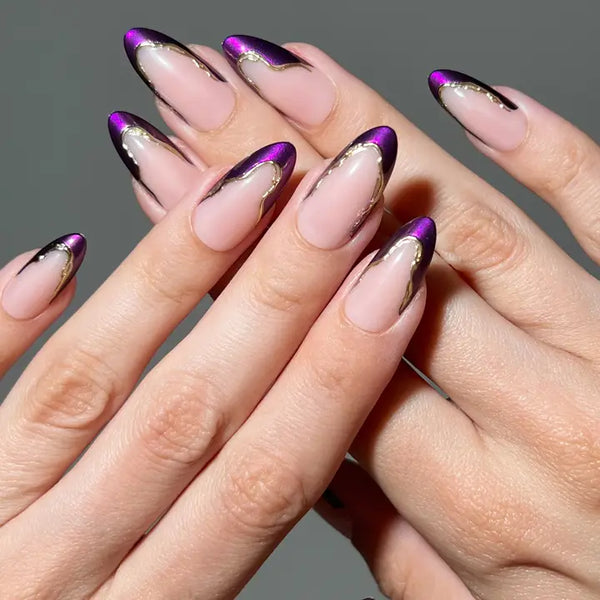 PaintLab Violet Veil Press-On Nails