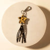 Rodeostar Fringe Keychain in Desert Hide Mix - Blush & Cactus