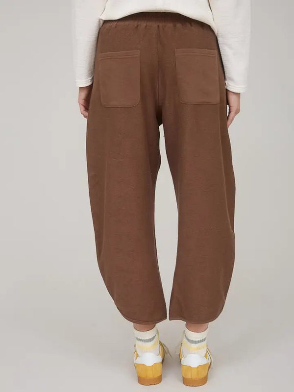 Pocket Detail Knit Lounge Pants - Blush & Cactus