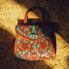 Loyal West Leon Mini Handle Purse - Whiskey & Water