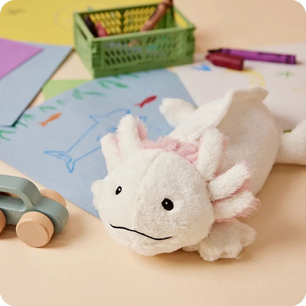 Axolotl Warmies Junior - Blush & Cactus