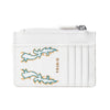 Myra Sparkling Desert Moon Credit Card Holder in Chocolate White