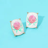 Mahjong Tile Earrings